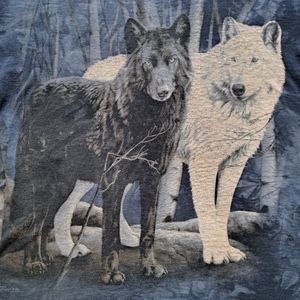 The Mountain 2 wolves shirt